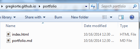 Portfolio Root
